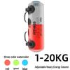 Portable Inflatable Weighted Water Bag for Strength and Balance Training