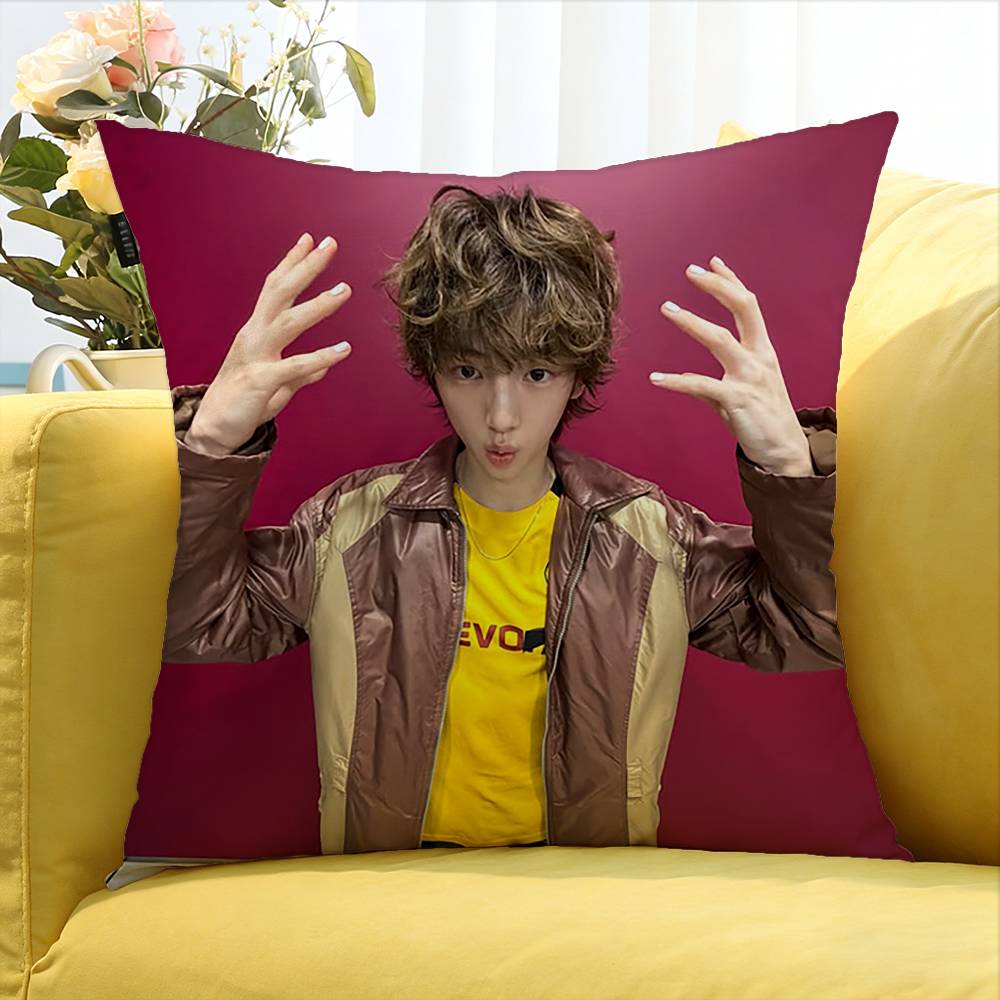 COOL Kim Ju-Hoon Various Sizes Square Pillow Case For Car Home Bedchamber Decor