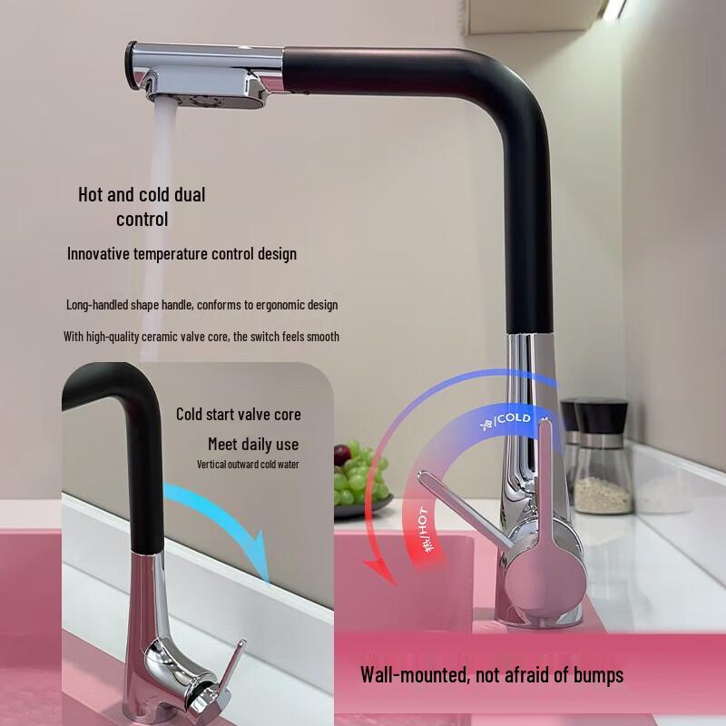 TLXT Kitchen Pull-Out Faucet