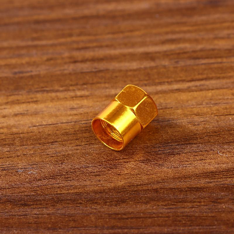 4Pcs Colorful Car Tires, Aluminum Alloy Colored Valve Caps, Sedan Dust Caps, Five Colored Spot Valve Caps