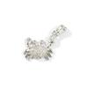 2 PCs Brass Ocean Jewelry Charms Gold Plated Clear Cubic Zirconia Crab Lobster Pendants For DIY Necklace Jewelry Making Findings
