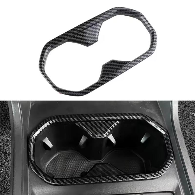 WAK1  LHD/RHD Car Window Control Lift Panel Cover Sticker Carbon Fiber 4pcs for MG4 MG 4 EV Mulan 2023- 2024 Acc.
