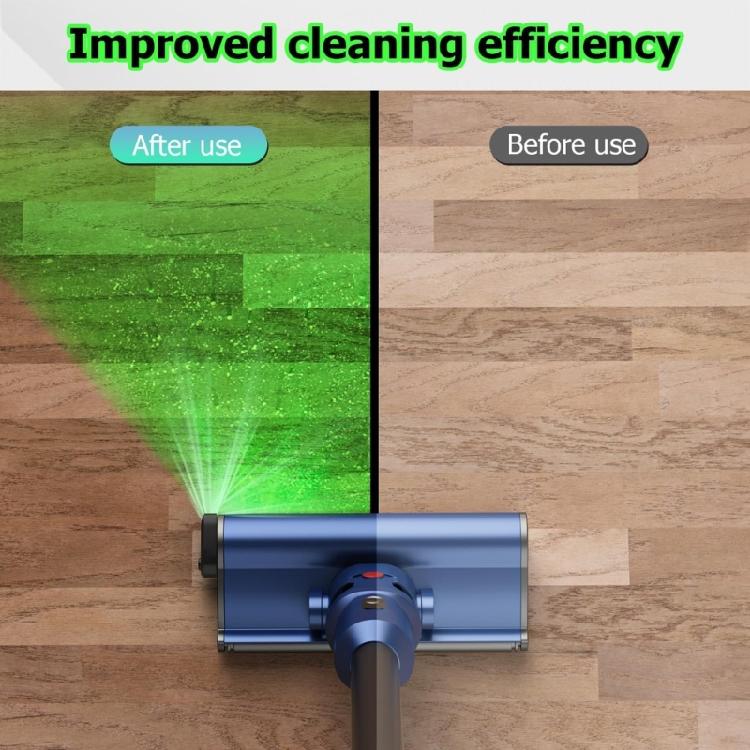 Multifuntional Dust Display LED Lamp Clear Dust Detection Light Plastic Material