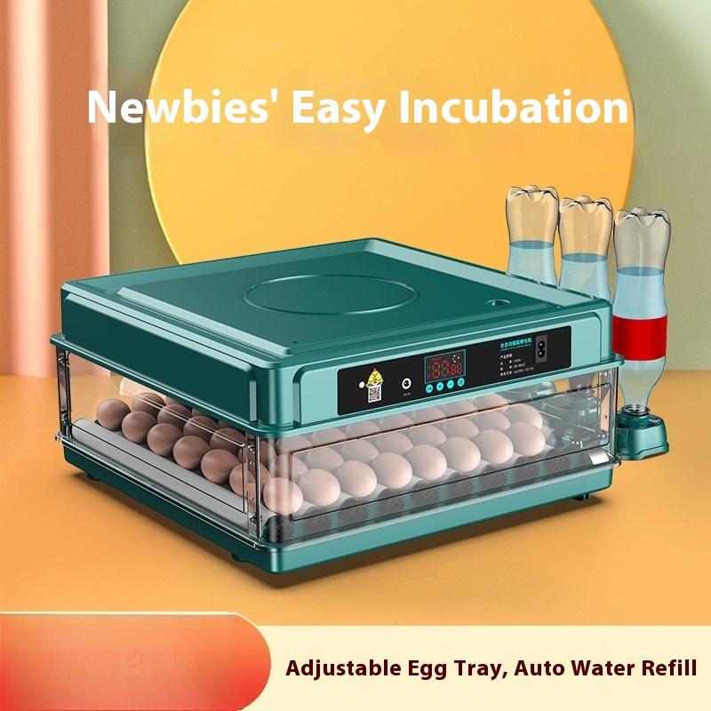 Chicken Incubator Small Home Incubator Automatic Smart Home Egg Incubator Chicken Seedling Water Bed Incubator
