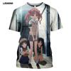 Summer Style T-Shirt Men Women T-shirt 3D Print Anime Game A Certain Scientific Railgun T Harajuku T Shirt Clothing