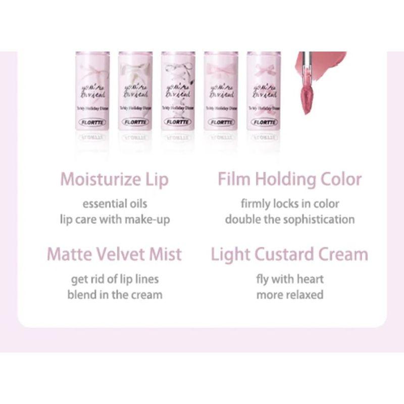 FLORTTE - Small Bowknot Series Lip Cream (4-6)