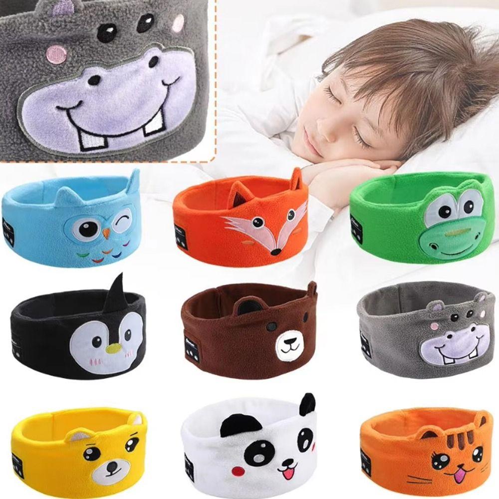 Soft Plush Children's Sleep Earphones Thin Speakers Speakers Headband Not-in-Ear Design