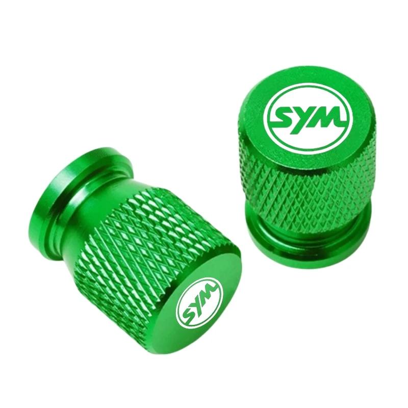 2PCS For SYM Maxsym 400I 600I TL500 TL508 Jetx Jet X 125 150 Fiddle 2 3 4 Wheel Tyre Valve Cover Caps Stem Plug Accessories