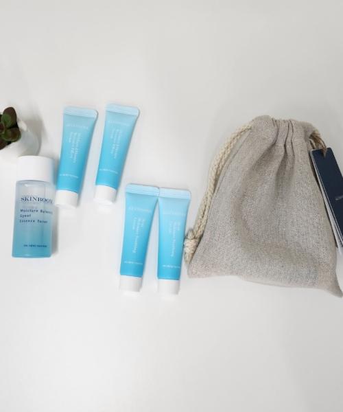 Skinboom 3-teiliges Test-Set [Toner, Serum, Creme] & Reisekosmetik