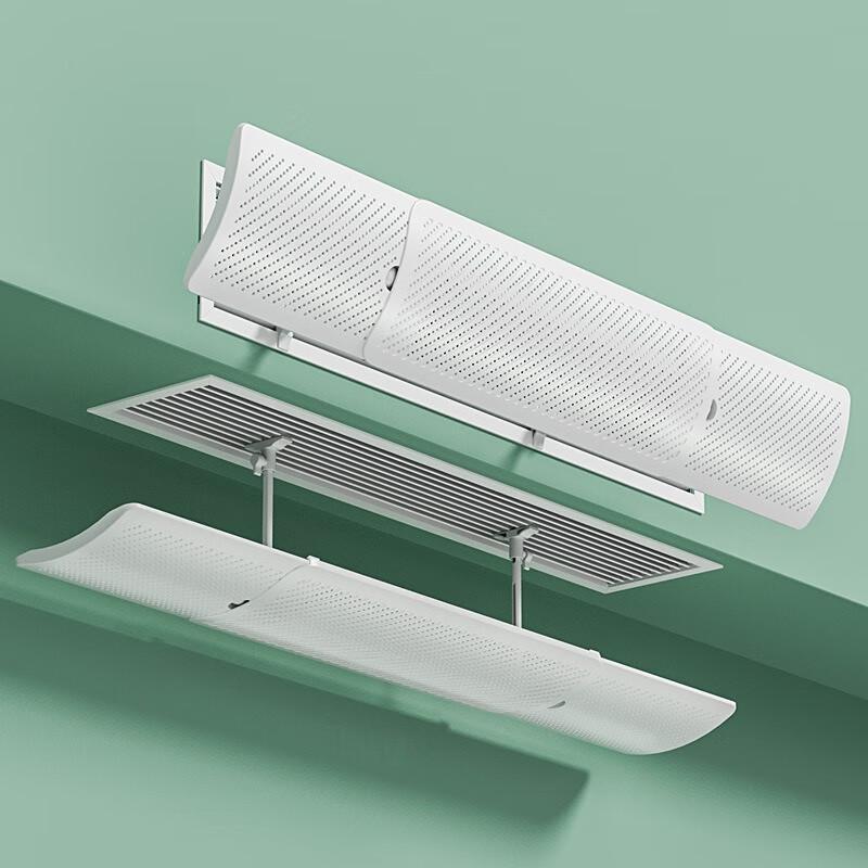 Adjustable Central Air Conditioner Wind Deflector