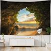 Aesthetic Nature Landscape Home Decor Tapestry Wall Hanging for Dorm Bedroom Living Room - Hotel Style Background Cloth