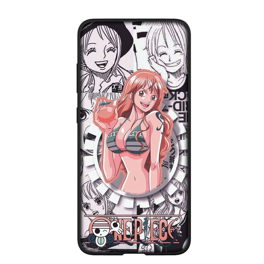

Phone Case for Samsung Galaxy S25 S23 S24 Ultra FE Plus A05 A06 A15 A16 A36 A37 A35 A54 A55 A56 A57 A25 A26 A53 A17 Poster Luffy One Piece Nami Cover for Redmi 14C аэро