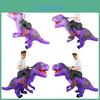 Fato Inflável de Dinossauro T-rex Para Adultos Com Material de Poliéster Impermeável Durável