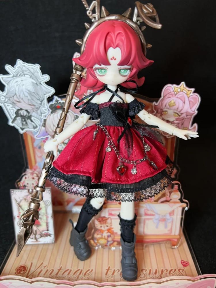 Inedible Original Doll 1/8 Joint Mobility Bjd Lunar Lore Series Doll Anime Peripheral Ornament Toy Children Cute Gifts