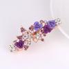 Fashionable Bow Hair Clip, Women's Pearl Flower Crystal Hairpin, Spring Clip Hair Accessory