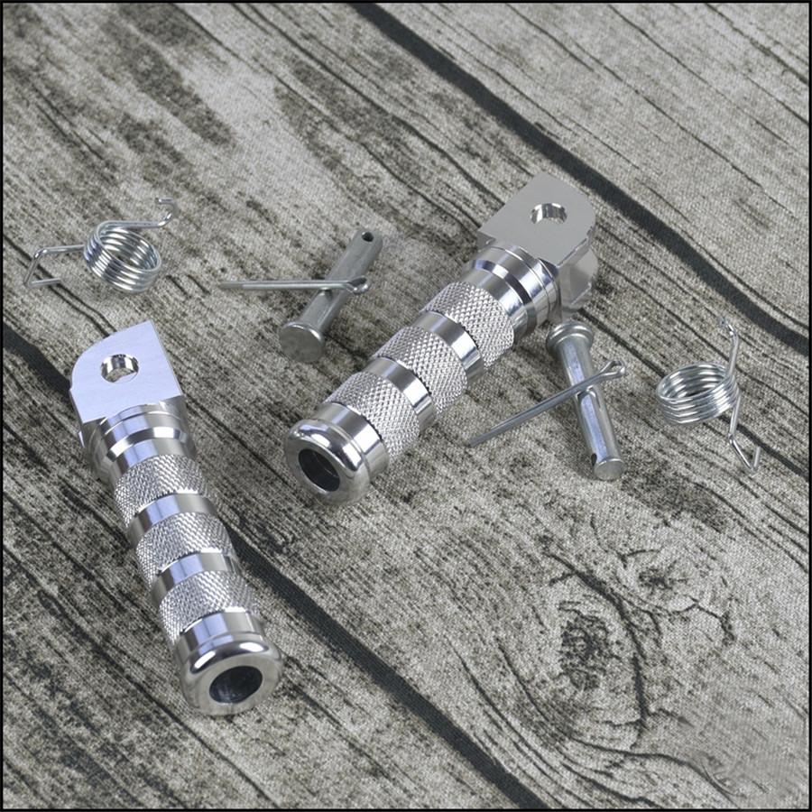 

2PCS High quality retro vintage motorcycle modified general universal CNC aluminum alloy foot pedal foor