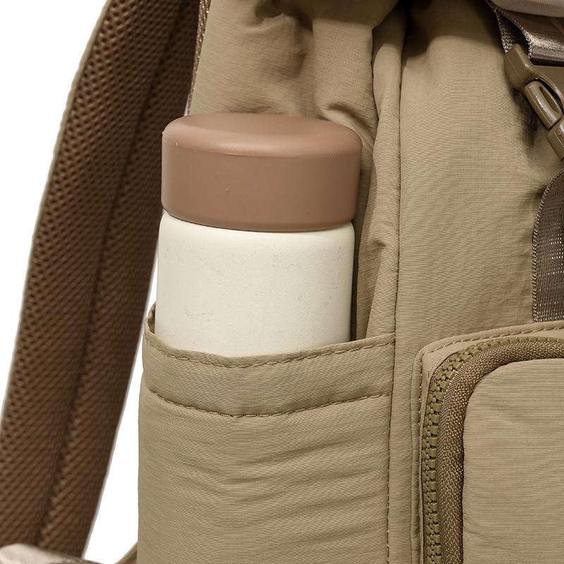 Commute Style Large Capacity Backpack Waterproof Lightweight Unisex Student Bookbag Travel Bag Casual Dual-Shoulder Bag