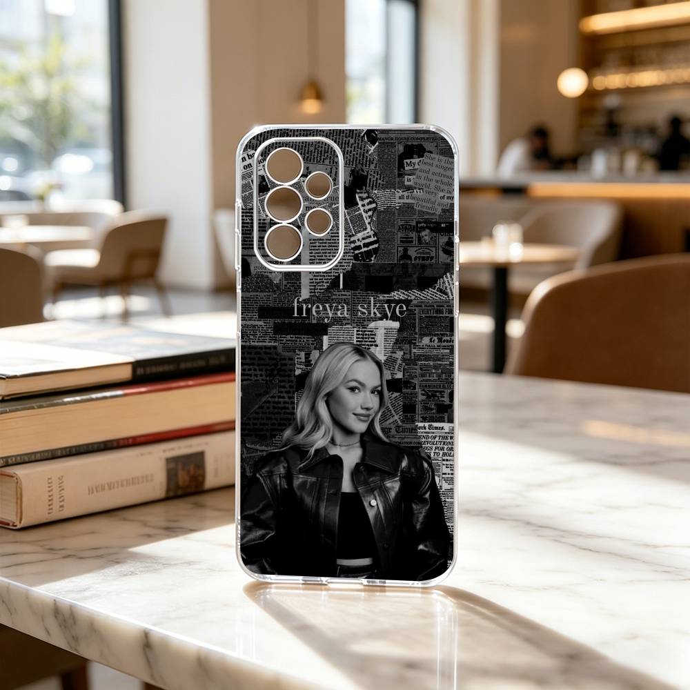S-Singer F-Freya Skye-e  Phone Case For Samsung S25,S24,S21,S22,S23,S30,Ultra,S20,Plus,Fe Transparent Cover