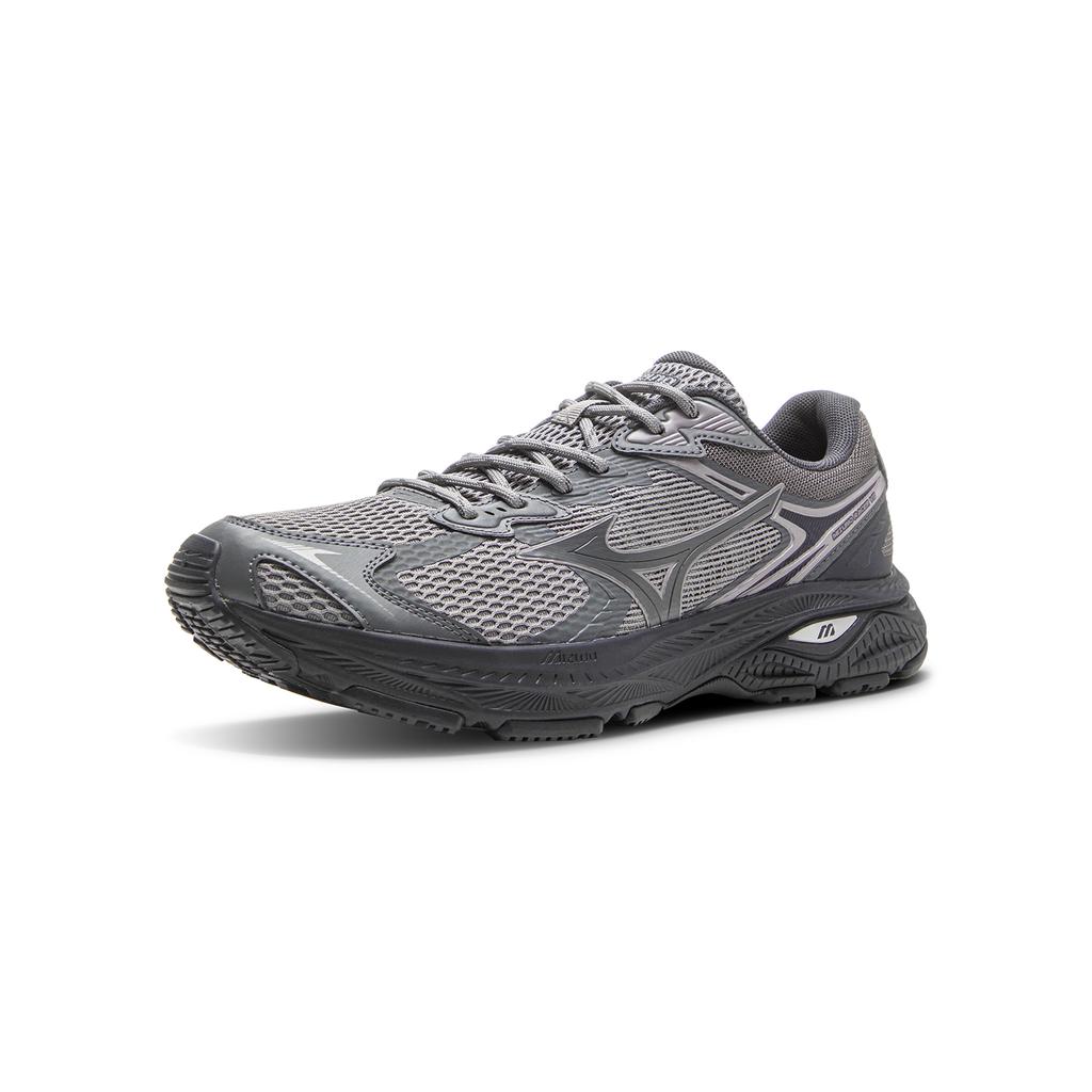 Mizuno Racer V2 Comfortable Versatile Non-Slip Breathable Durable Low-Top Running Shoes Unisex sneaker Carbon-Gray D1GH250603