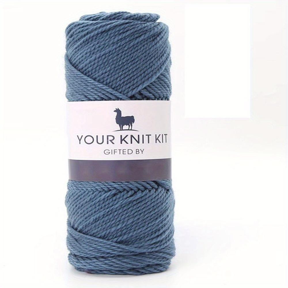 2pcs Alpaca Wool Blend Yarn Fashion Collection Art Crafts Crochet and Knitting Supplies for Sweaters Coats Capes Hats & Gloves