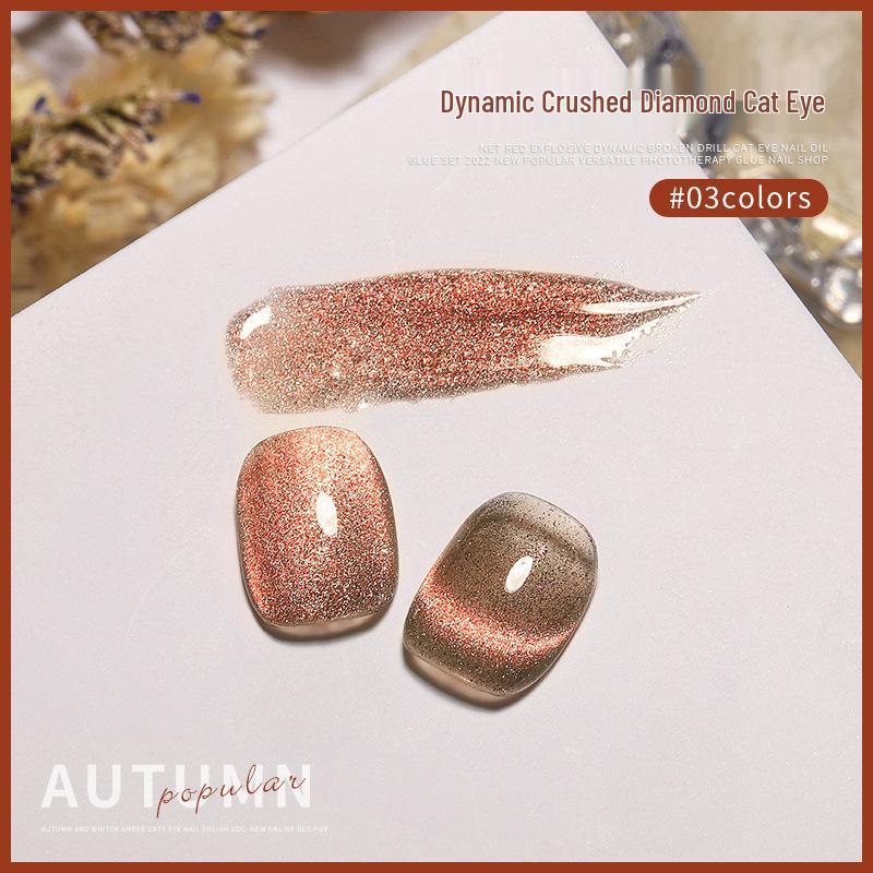 

Трендовый гель для ногтей «кошачий глаз» 2025: Осень и Зима Ослепительный Кристалл Бриллиант