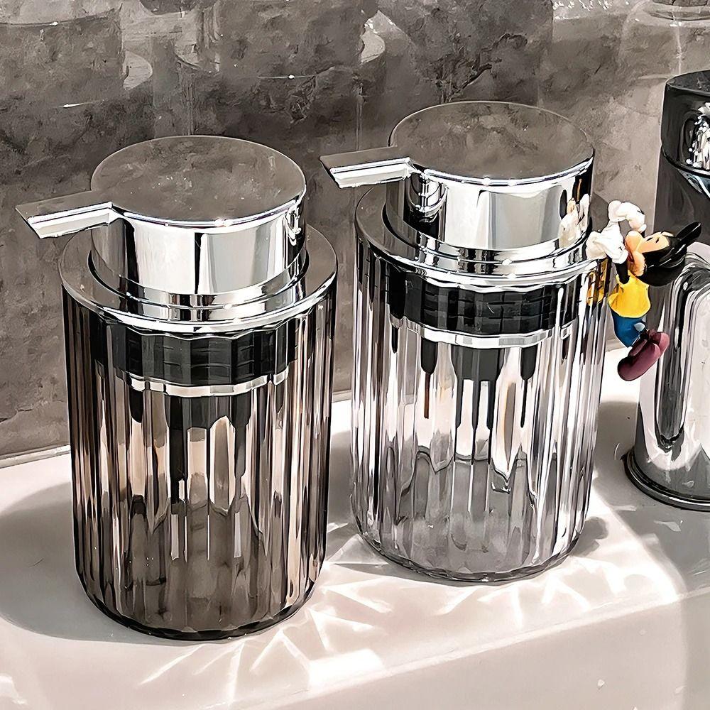 Push-type Facial Clean Foam Cup Refillable Liquid Soap Mousse Bottle Dish Soap Container  Bathroom