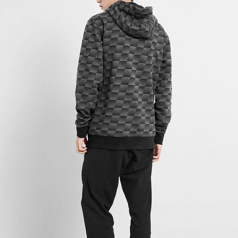 Vans X BAKER Sweatshirts Men's Black Hooded Moderate Regular VN0A49JVZSK