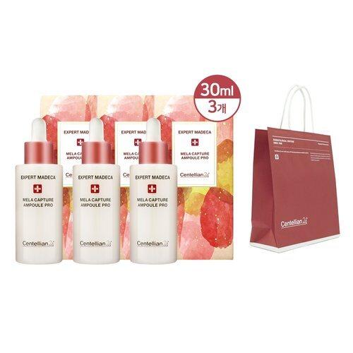 CENTELLIAN24 Expert Madeca Melacapture Pro Ampoule 30ml x 3 + Shopping Bag_632709