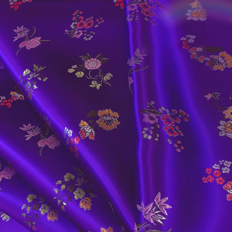 

90*100 см парча в китайском стиле имитация шелкового атласа ткань для чонсама кимоно костюм Тан подушка пэчворк рукоделие материал