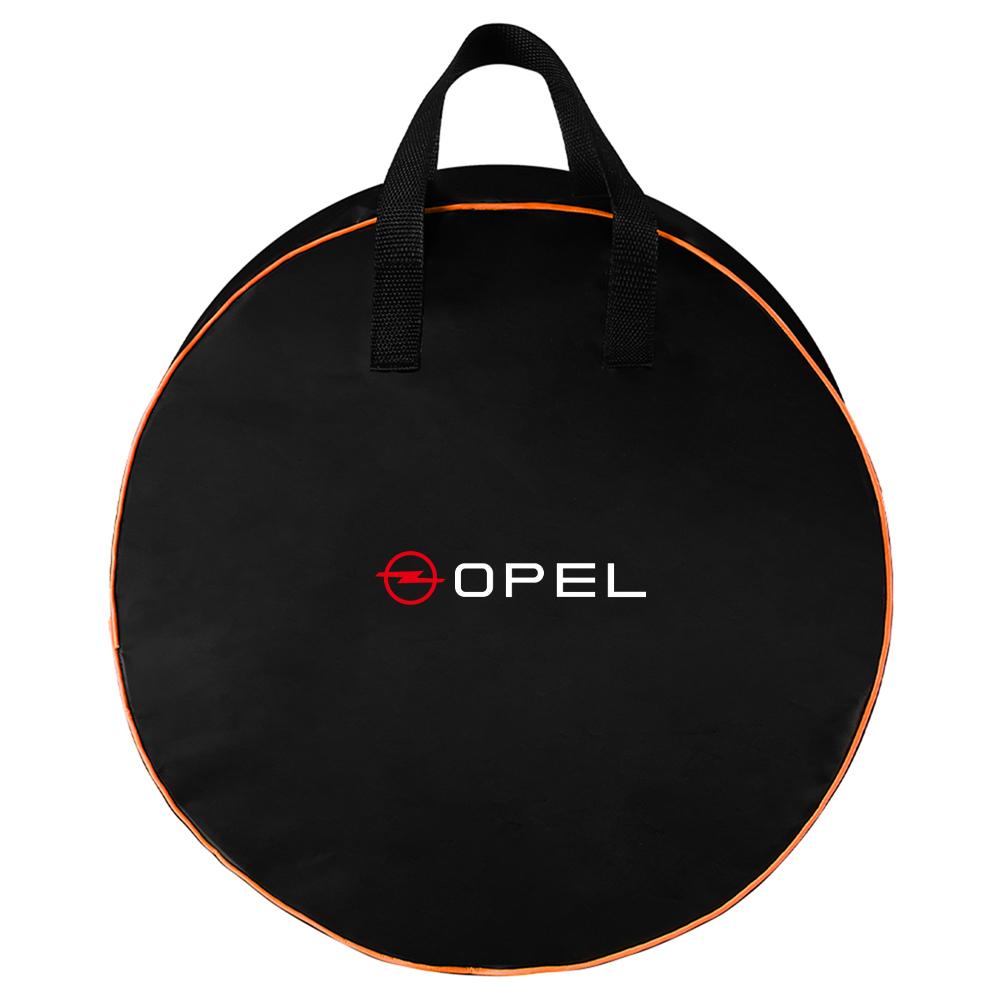 Torba na kable EV Etui na ładowarkę samochodową Torba do przechowywania z tkaniny Oxford Zamknięcie na zamek błyskawiczny Do Opel OPC Astra J H G K Insignia Kołpak koła samochodowego