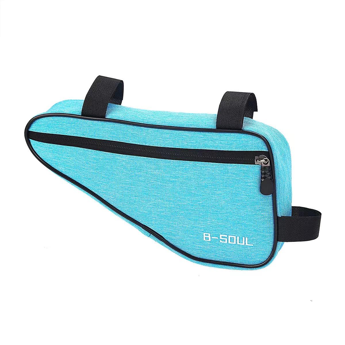 

B-SOUL Waterproof Triangle Bike Bag - Large Capacity for Mountain & Road Bikes 26*14*6 cm синий