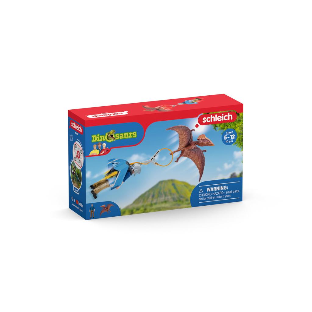 Schleich Dinosaur Jetpack and Pterosaur 41467