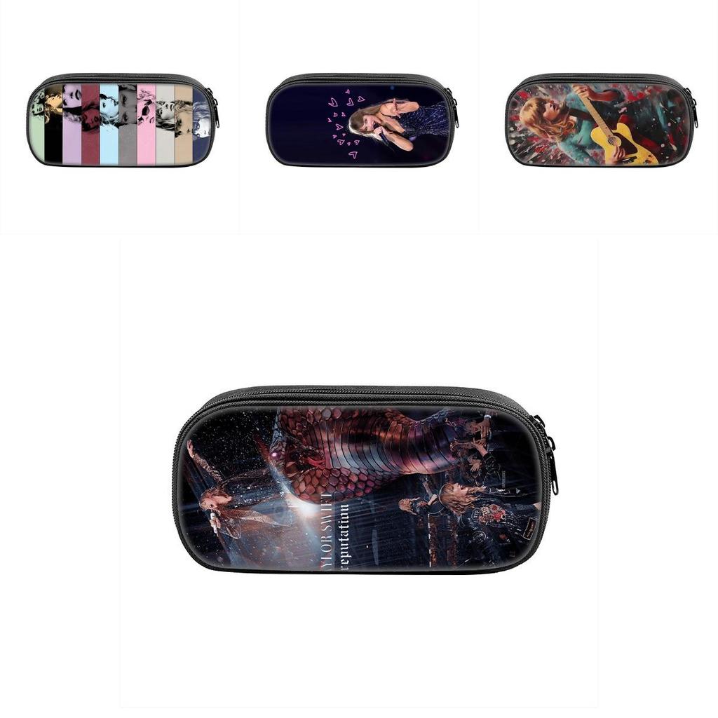 Taylor Swift Kids Pencil Case With Nylon Material For School Supplies And Storage