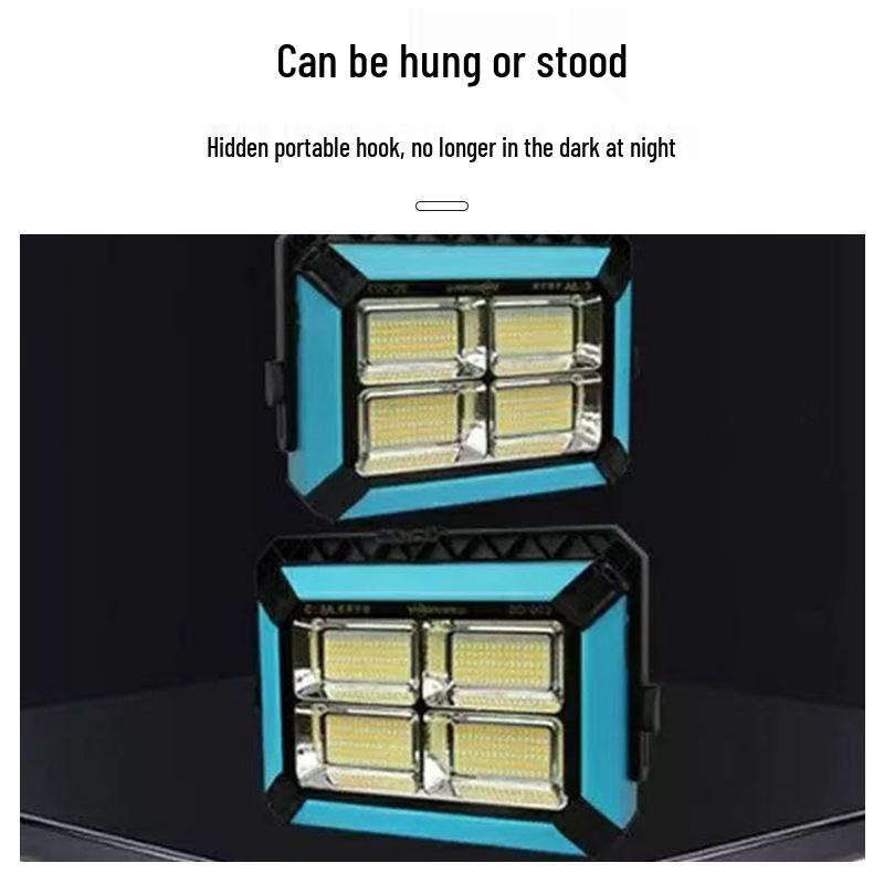 Solar Outdoor Camping Emergency Light: Ultra-Bright, Long Battery Life Floodlight