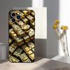 Wealth Art Dollar Pattern Phone For iPhone 13,12,15,14,11,16,17,Plus,Pro Max,XS,X,XR,SE,Mini,8,7,Soft Silicone Black