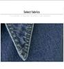 Autumn/Winter Korean-Style Loose Denim Oversized Pointed Collar Shirt Jacket