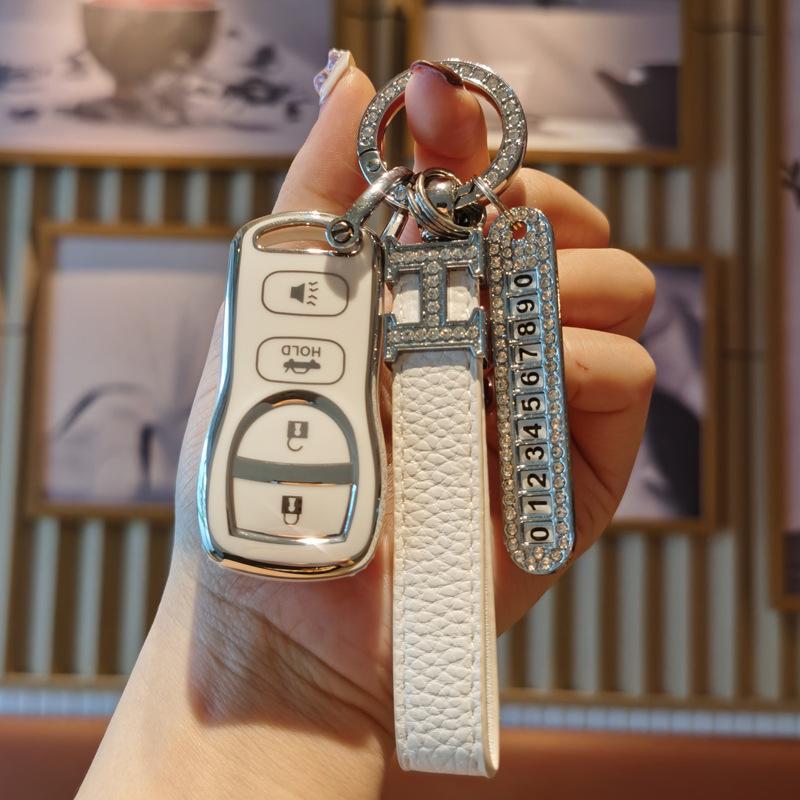 Nissan Classic Sylphy NV200 New Livina D50 Venucia R30 R50X Car Key Case