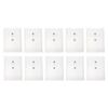 10Pcs Mini File Folders Waterproof Lightweight Portable Document Storage Pouches for Office School Home Travel Receipts Cards
