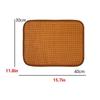 Breathable Rattan Pet Cooling Mat For Dogs Cats Non Slip Wear Resistant Summer Home Use
