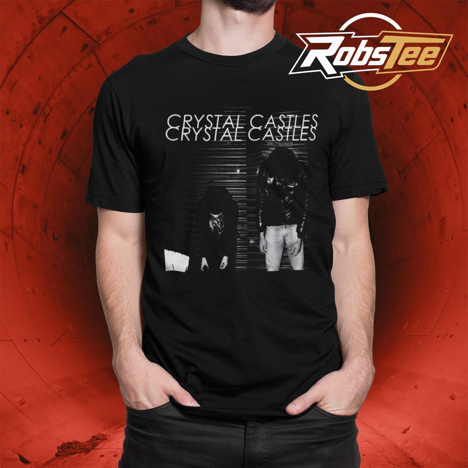 Crystal Castles Shirt, III Album Band Tee, Retro Electronic Music Merch 2XL