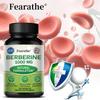 Berberine Extract Capsules Supplement, Helps Maintain Heart Health, 120 Capsules.
