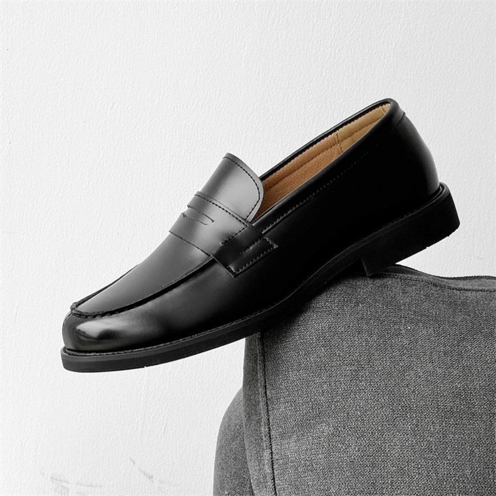 Loafers Men's Casual Shoes Classic Black Casual Leather Shoes Man Loafers Shoes for Man