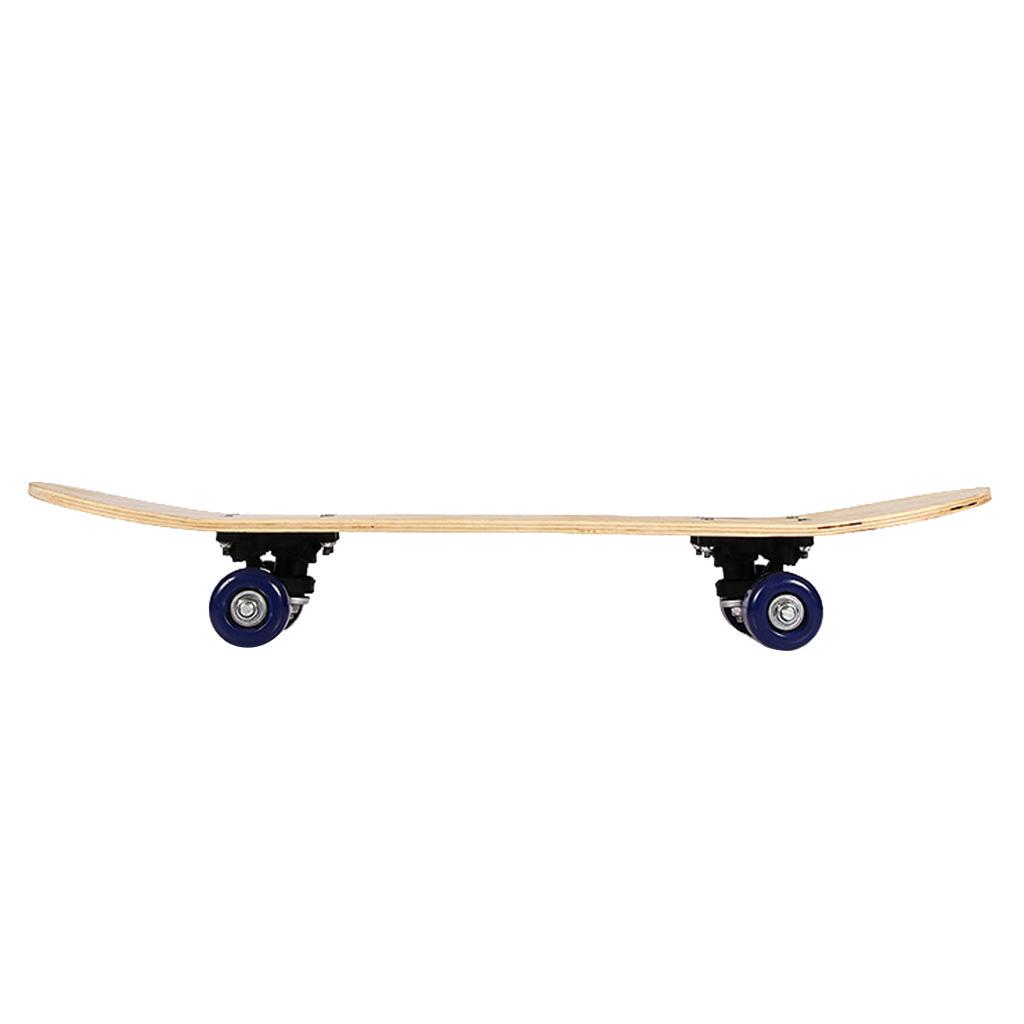 Planche De Skateboard Vierge à Peindre Soi-même 72cm - En Bois, Pour Enfants, Avec Roues - Idéale Pour DIY Et Cadeau Créatif - 5