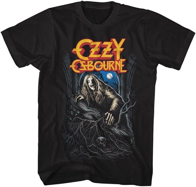 Ozzy Osbourne Music Bark at The Moon Album Cover Mens Short Sleeve T Shirt Unisex T-Shirt XXXXL
