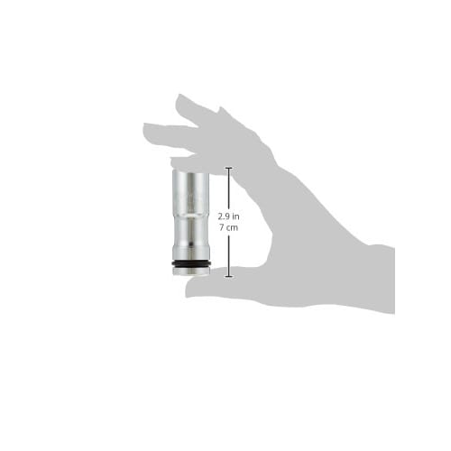 TOP Industrial (TOP) Scaffolding Socket for Impact Wrenches, 17mm Flats, 12-Point Design, 12.7mm Drive, Construction Tools, Carpentry Tools, ESS-17CP,