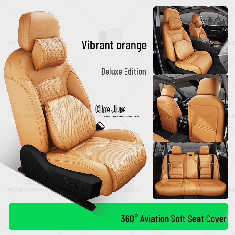 Xiaomi SU7 YU7 Aviation Soft Car Seat Covers - Full Coverage, Comfortable Padding