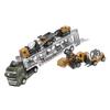 7 In 1 Transport Truck Toy Alloy Pull Back Function Carrier Truck Model Toy with 6 Small