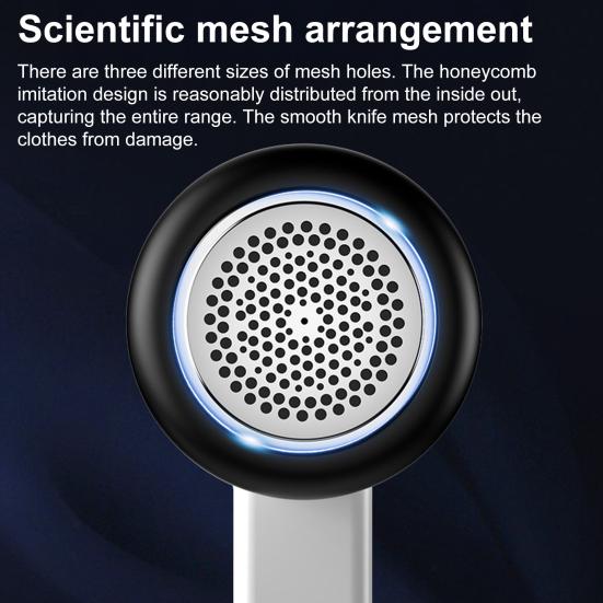 Odstraňovač žmolků Holicí strojek na látky Dobíjecí přes USB Digitální displej Přenosný Odstraňovač žmolků ze svetru Ochrana látky Bezpečnostní zařízení