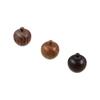 Empty Pill Box Wooden Pendant Keychain Medicine Boxes Pill Organizer Case  Travel