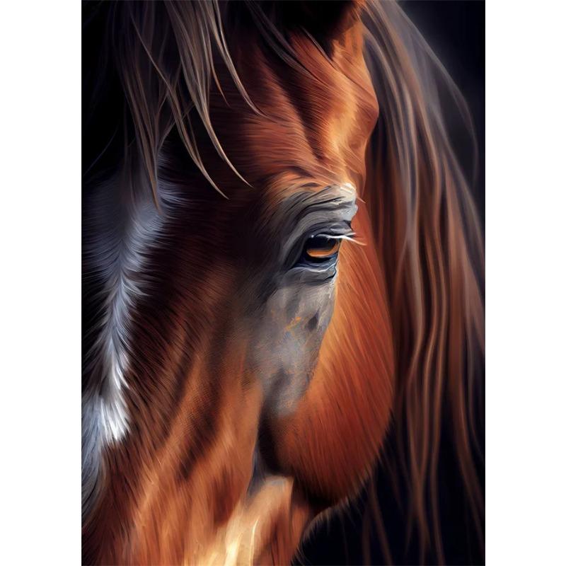 

Животные Лошадь Красивые Плакаты и Принты Абстрактная Картина На Холсте Лошадь Настенные Художественные Картины для Украшения Дома Гостиной 21cm×30cm NoFrame